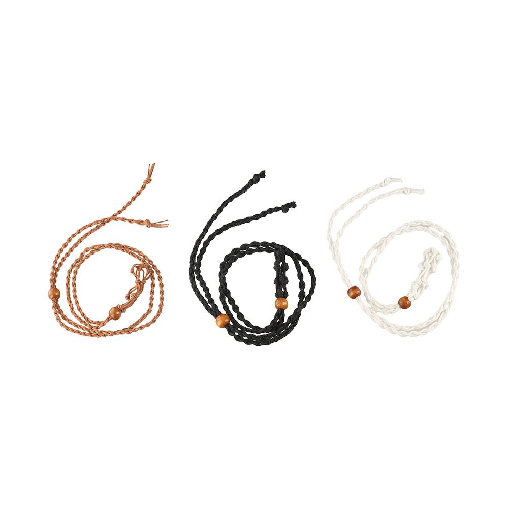 Retro style Braided Necklace Handmade Crystal Stone Pendant Necklace Net bag necklace Gifts