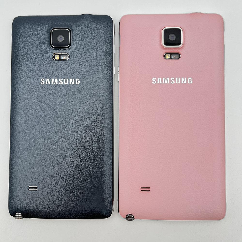 Восстановленный мобильный телефон Samsung Galaxy Note 4 N910A/ N910V/N910F/N9100 Сотовые телефоны 5.7 " 16МП 3ГБ 32ГБ с одной SIM-картой