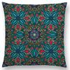 Бохо Красочные Цветы Абстрактный Этнический Цветочный Чехол для Подушки Мандалы Дизайн Узора Винтажный Пэчворк Ретро Наволочка