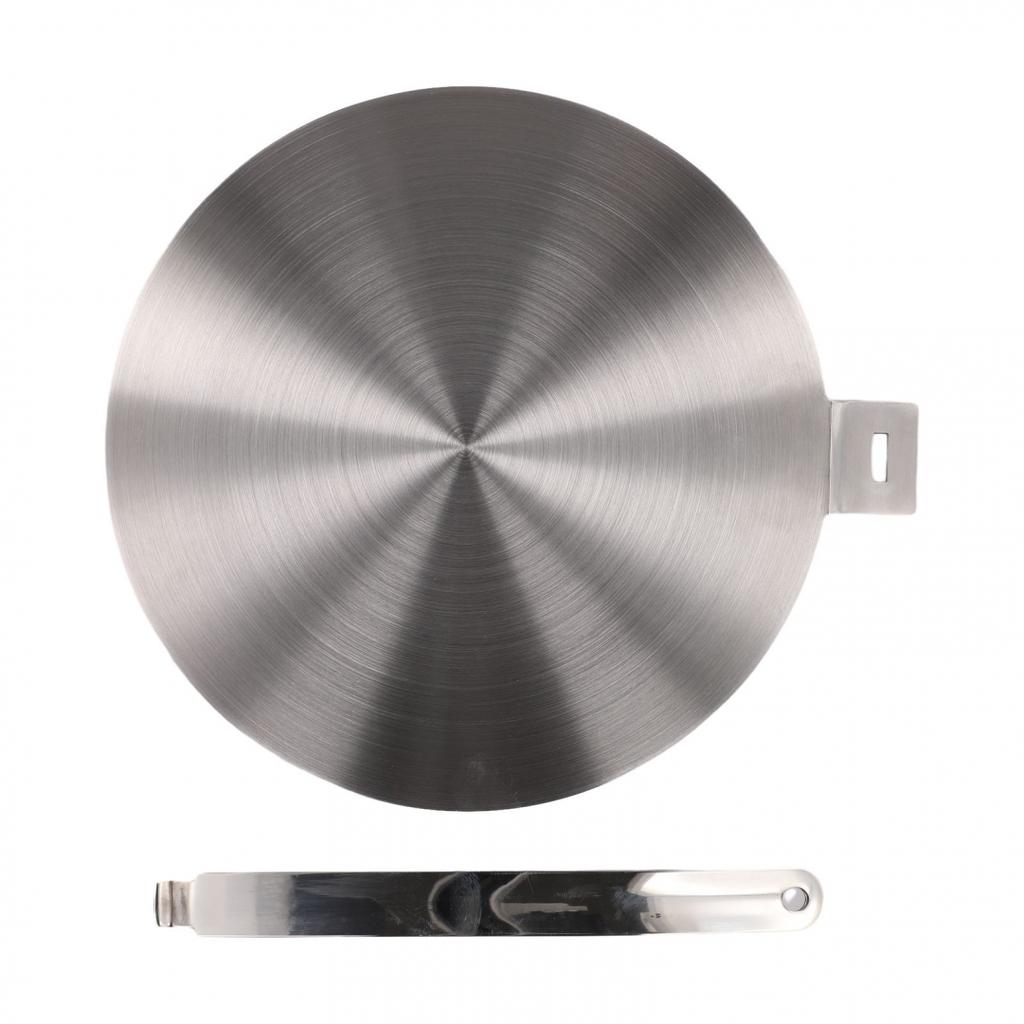 Качественная пластина-рассеиватель тепла для индукционных варочных панелей из нержавеющей стали 13 см 28 см