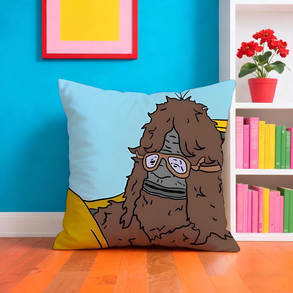 The BBig Lez Show COMEDY Pillow Case Pillow Case Plush Fabric Soft Double Sided Print Home Sofa High Quality Cushion