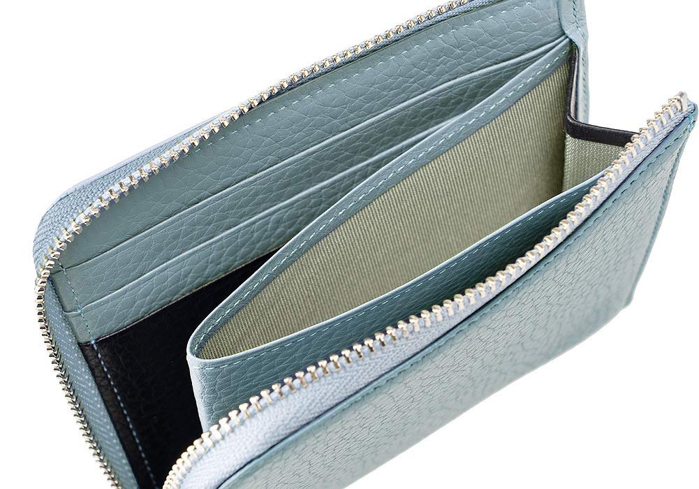 CYPRIS Pokewalle with Coin Leather Wallet with Antibacterial and Virus Day Gift for Gift for Light Blue X 1650 Multi-Wallet Purse, Protection,