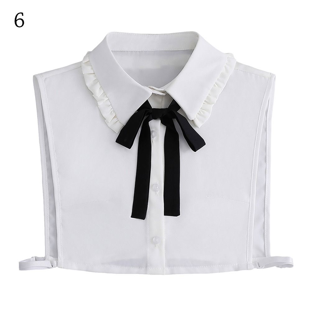 Cotton Shirt Fake Collar Detachable Clothes Accessories Fashion Blouse False Collar