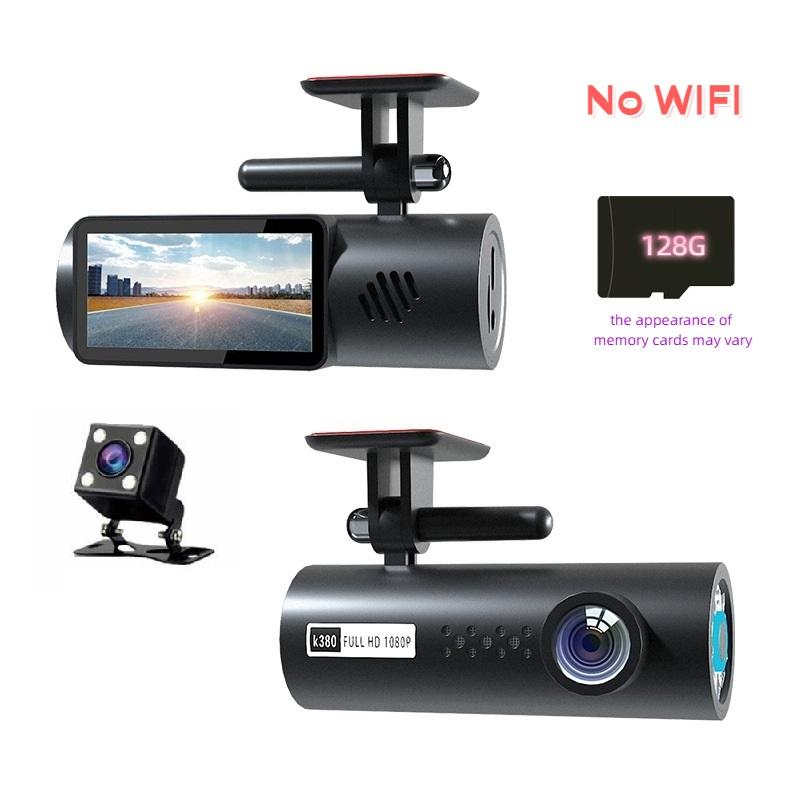 Новое WiFi-подключение мобильного телефона, двойная запись, ночное видение высокой четкости, автомобильный видеорегистратор, записывающий устройство для нанесения помады
