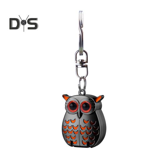 Портативный брелок для ногтей в виде совы с пилочкой для ногтей 2-в-1 маникюрный инструмент для приключений на природе Мини-щипчики из нержавеющей стали Уникальные подарки для