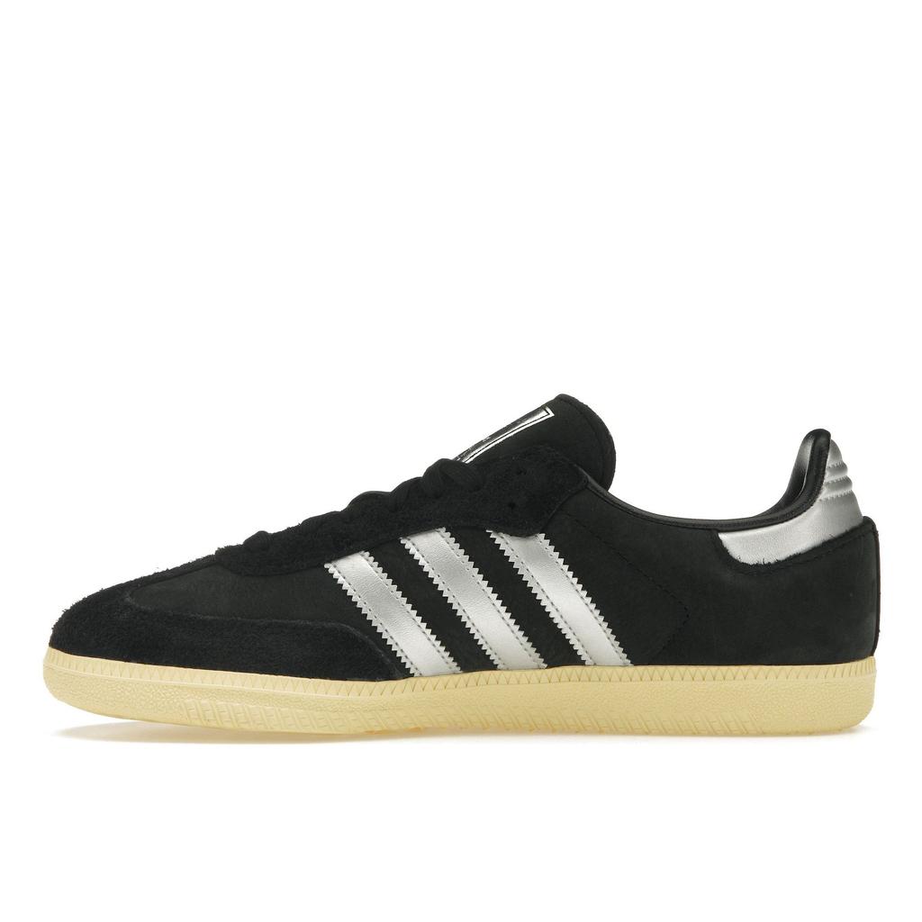 Adidas Samba OG Black Almost Yellow Женские кроссовки Core-Black Matte-Silver IE8128