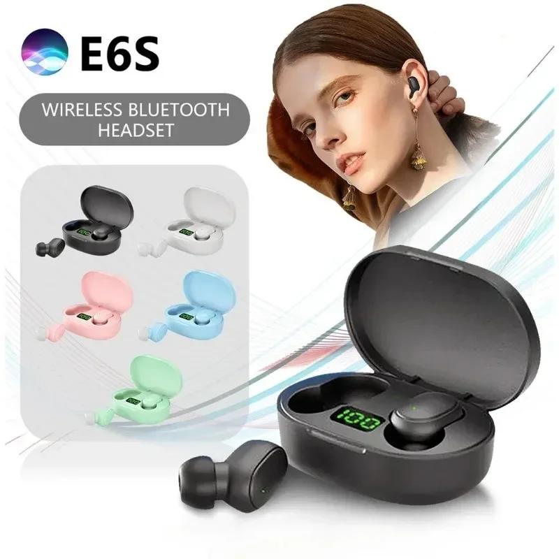 Xiaomi NEW E6S Bluetooth Earphones Wireless bluetooth headset Noise Cancelling Headsets With Microphone Headphones