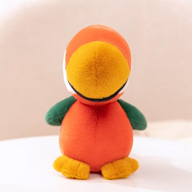 22cm Simulation Big Beak Bird Doll Stuffed Plush Toy Figurine Cartoon Anime Pillow Cute Children's Holiday Gift Home Doll