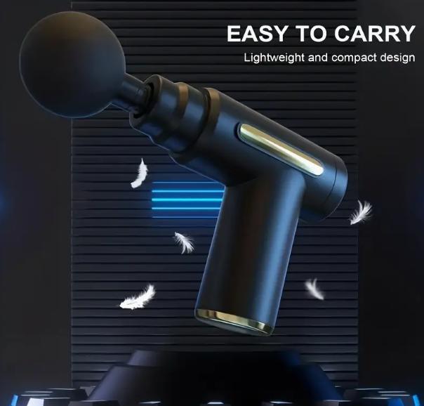 Портативный электрический фасциальный пистолет | Массаж глубоких тканей Расслабление после суперпрофессиональных упражнений