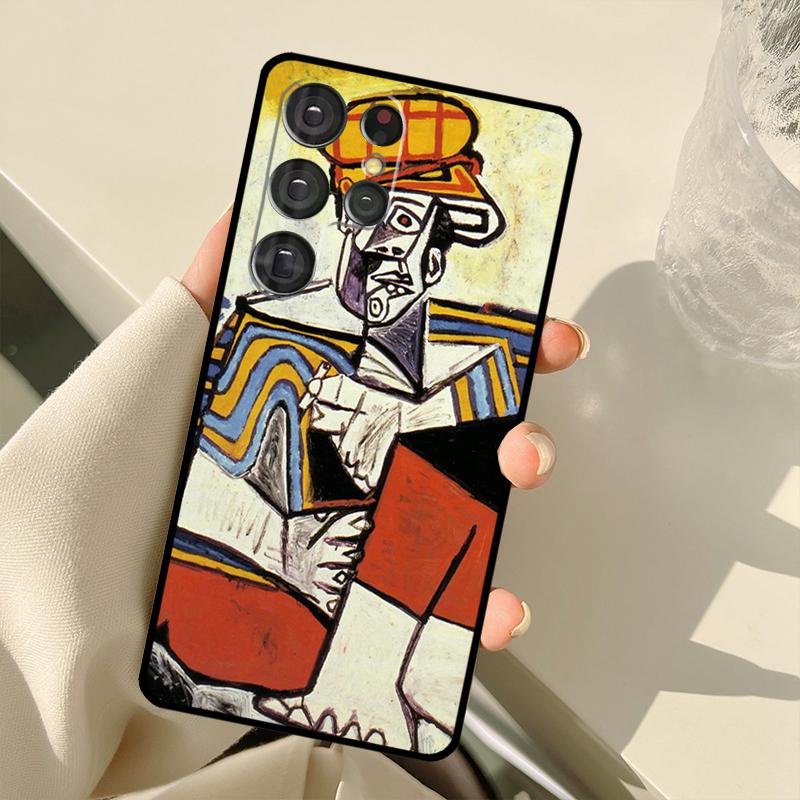 Picasso Abstract Art Painting Case For Samsung Galaxy S23 Ultra S21 S22 S24 S25 Ultra S9 S10 Plus S25 FE S20 FE Back Cover