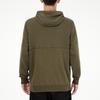 Puma Однотонная спортивная трикотажная толстовка с капюшоном на шнурке для мужчин, цвет армейский зеленый 846413-44