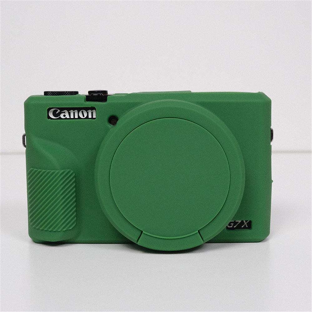 G7XIII Мягкий силиконовый чехол-броня для корпуса камеры для Canon G7X III G7X Mark III G7X3 Резиновая защитная накладка-скин с крышкой для объектива