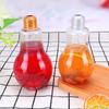 200To500Ml Clear Artificial Light Bulb Shaped Bottle Can Emit Light Drink Cup
