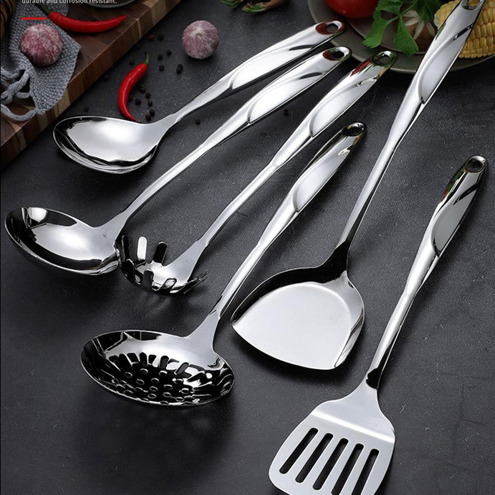Handle Soup Spoon Spaghetti Shovel Turner Kitchen Utensils Cookware Pasta Server Kitchenware