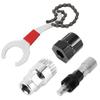 Bike Crank Repair Tool Kit Rust Resistance Portable Bike Bracket Remover Chain Remover 4Pcs