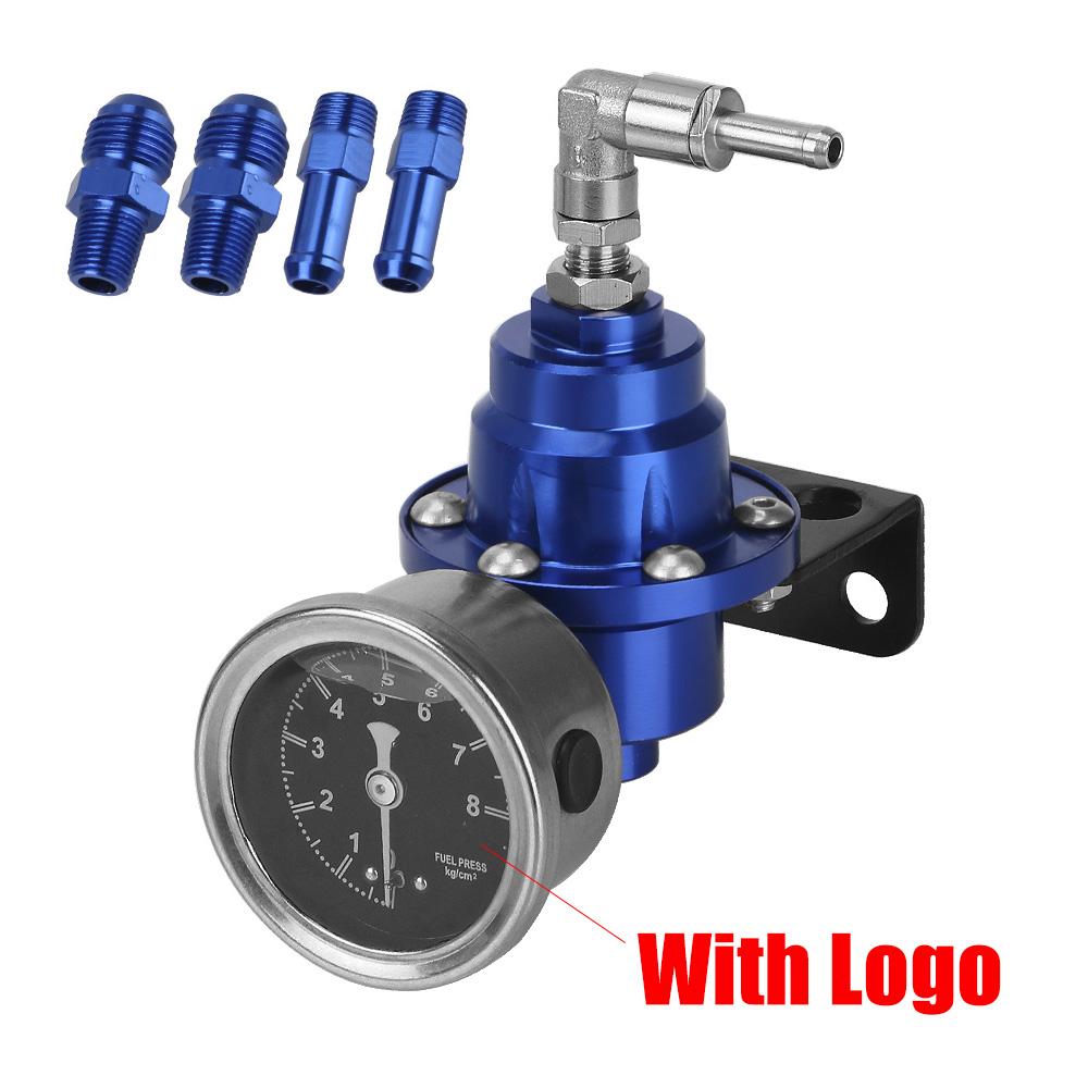 Ремонт автомобиля, топливный нагнетатель, алюминиевые автомобильные аксессуары, регулируемый регулятор давления топлива с универсальным комплектом манометров