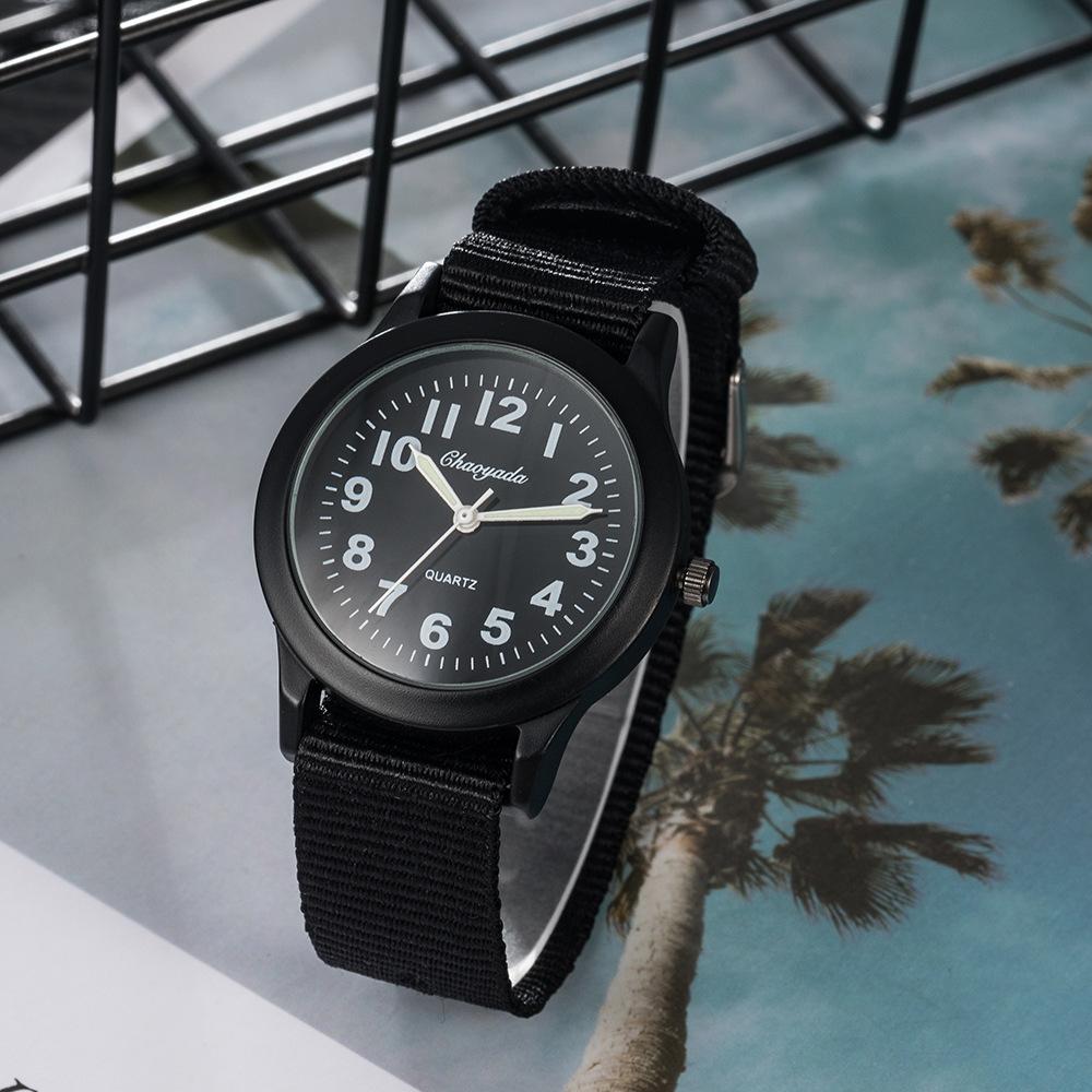 High Quality Children Boys Girls Digital Watch Quartz Wristwatches Students Exam Watches Nylon Strap for 5-12 Ages