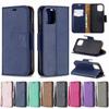 Подходит для iPhone 15 Pro Litchi Pattern Solid Color Leather Cover 13 Flip Phone Case 7P Anti Drop Protective Cover