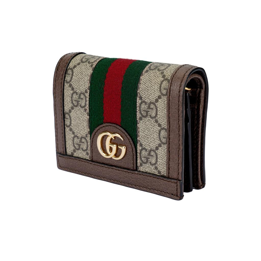 Gucci Сумка через плечо женская Ophidia с полосой Web и кожаной цепочкой 625711-96IWG-8745