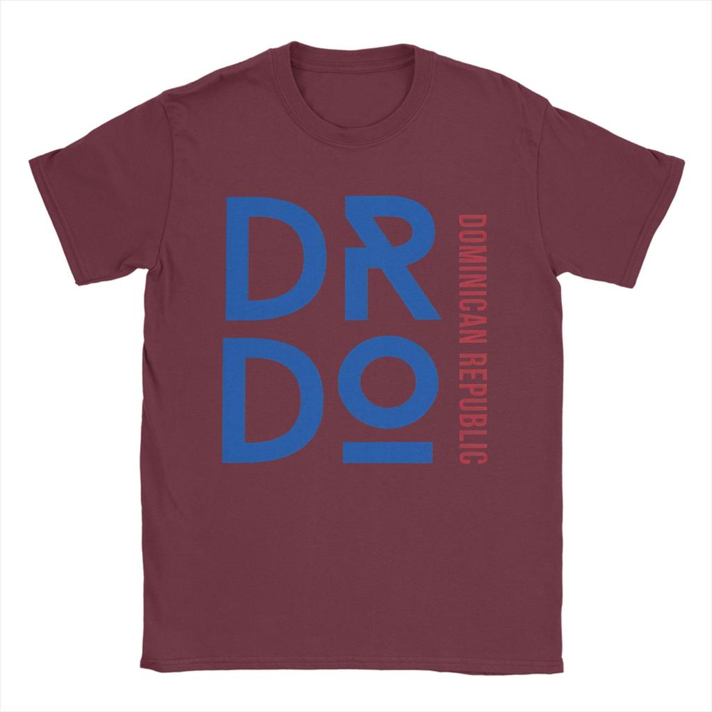 Lettering Design DR Dominican Republic Summer 100 Cotton T Shirts For Unisex Harajuku Loose Tee Shirt Short Sleeves Y2K Top Tees