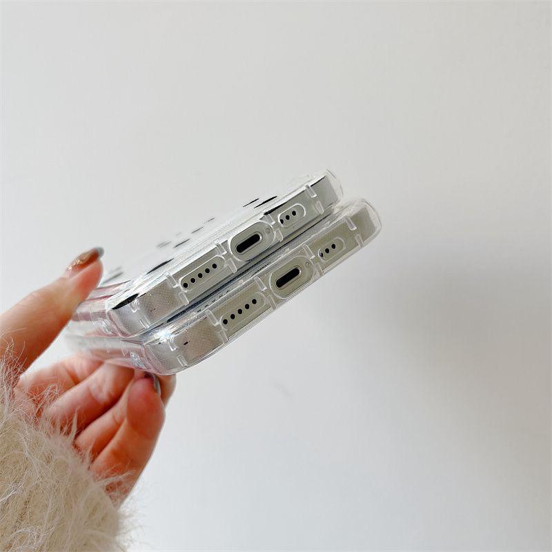 Airbag Phone Case for iPhone 11 13 XR 15 14 Pro Max iPhone 12 16 7 8 Plus XS Max Samsung A15 A55 A05 S21 S22 S23 S24 Redmi 12 13C 13 9