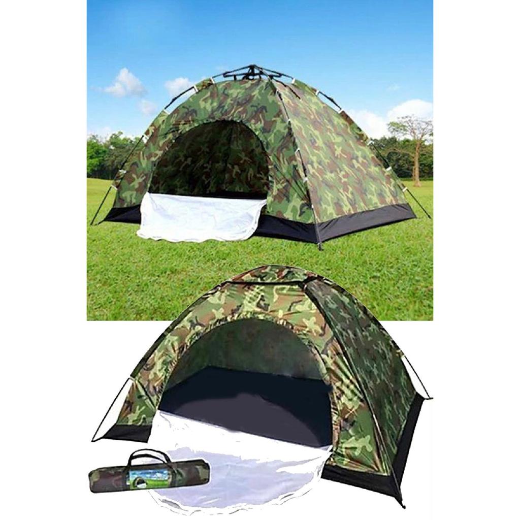 Шатер камуфляжа 3 человек военный располагаясь лагерем водоустойчивый 150кс200кс110