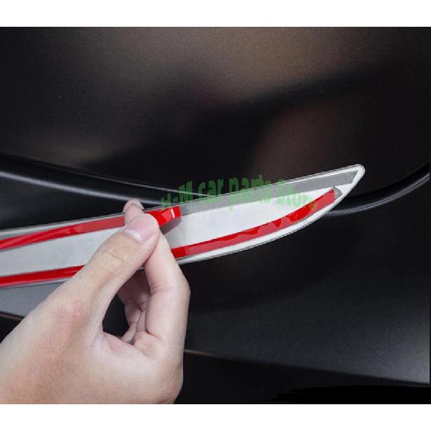 Для Tesla Model 3 2018 - Отделка багажника логотипом на задней двери Наклейка на заднюю яркую полосу для отделки багажника Автоукрашение Модернизация