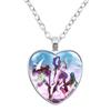 Kids Anime Cute Necklace Children Fashion Jewelry Accessories Girl Charms Pendant Cartoon Necklaces Gift