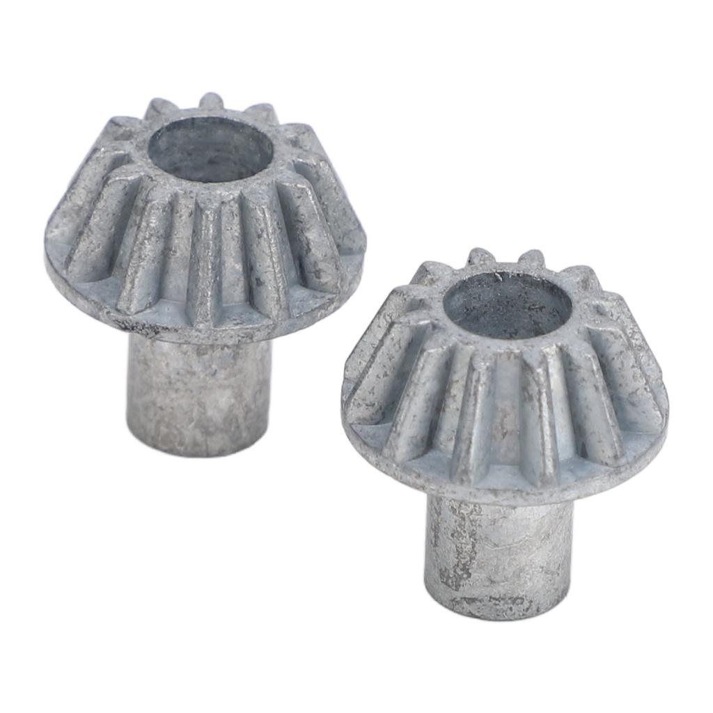 2Pcs RC Car Metal Bevel Gear Zinc Alloy 12T Metal Bevel Gear Replacement RC Parts for WLtoys 124008
