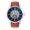 Мужские механические часы Fossil Townsman коричневые ME3154