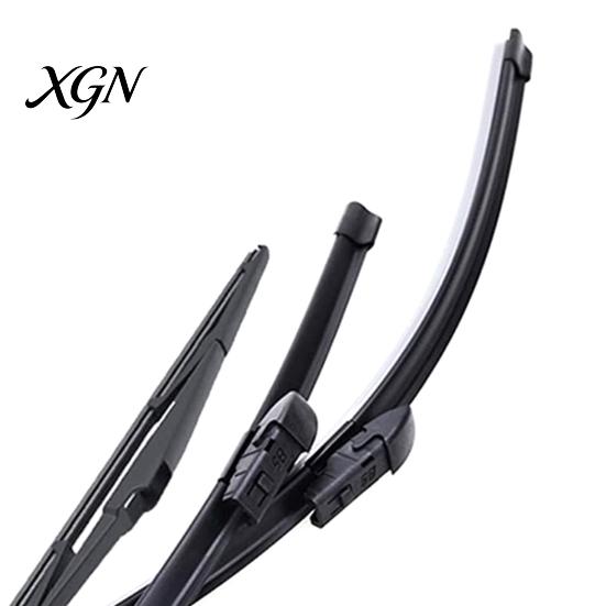 Durable Windshield Wipers 3Pcs/Set 26/16/11-Inch Wiper Blades for Toyota C-HR 2016-2020, All Weather Beam Replacement Front Rear Blades, Streak