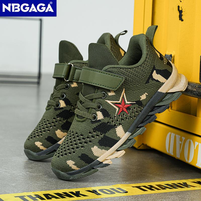 Модные повседневные сетчатые кроссовки для мальчиков на липучках и шнурках - Легкие и дышащие для бега и спорта