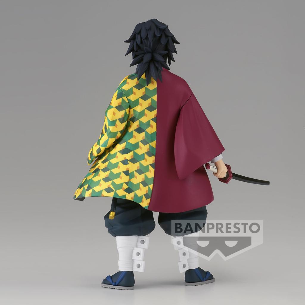 BANPRESTO Убийца демонов: Фигурка Kimetsu no Yaiba Kizuna no Sou 46-я форма Томиока Гию