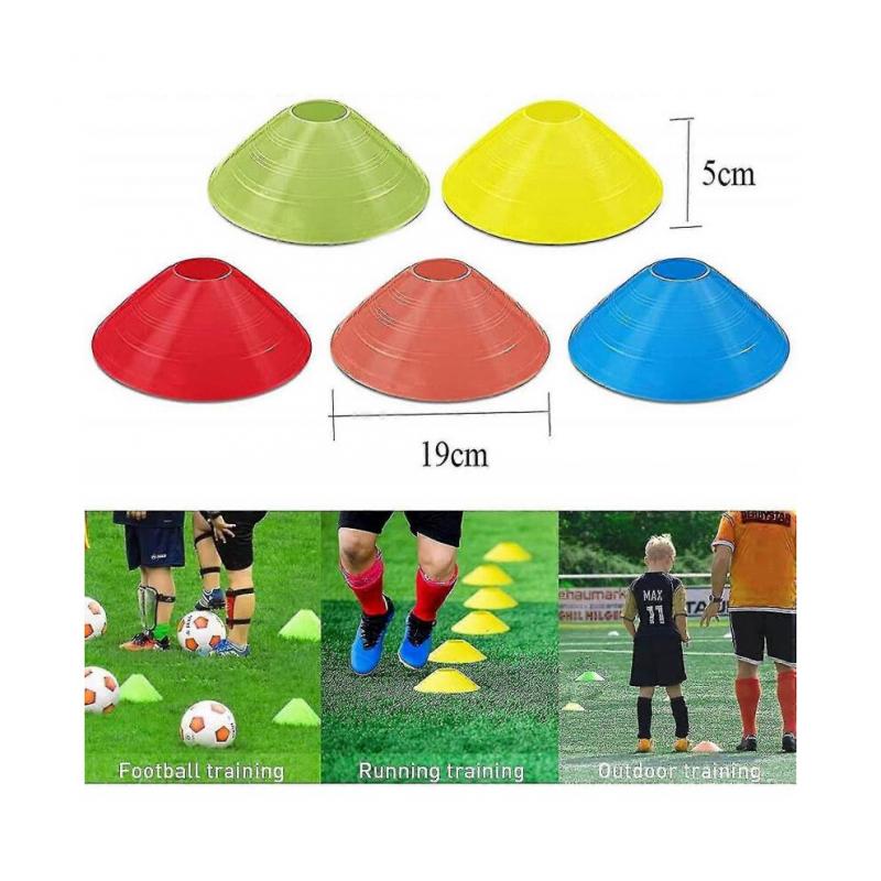 Marking Cones for Slalom Training Accessories & Soccer for Soccer