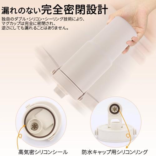 CLICSUN 735ML Ceramic Tumbler with Straw, Lid, Large Capacity, Direct Drinking, Vacuum Insulated, Keeps Hot or Cold, Seamless, Dishwasher Safe, with H