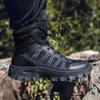Fashion Men's Desert Outdoor Military Boots Casual Fashion Single Shoes Hiking Boots Battle Tourist Mountain Climbing Shoes