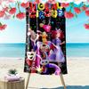 1pc The Amazing Digital Circus Beach Towel, Soft Beach Towel Suitable for Beach Swimming, Outdoor Camping and Traveling