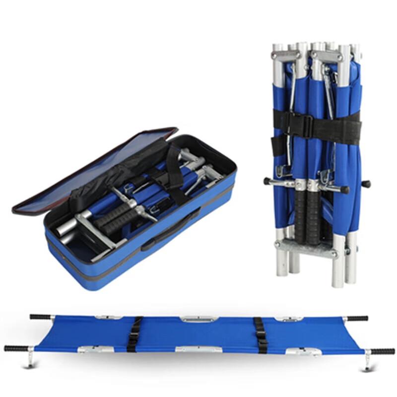 Portable Four-Fold Emergency Stretcher