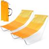 Folding Beach Lounger 2 Pcs.