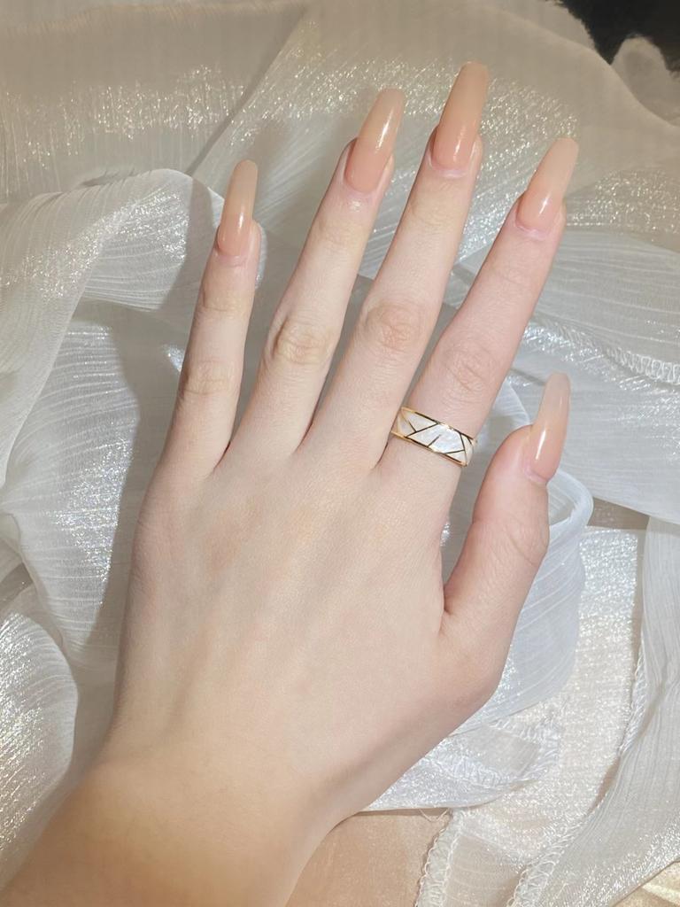 Классическое индивидуальное кольцо для женщин, модное белое капающее клейкое женское ювелирное изделие ручной работы с эмалью, обручальное кольцо, вечерние украшения, подарок на день рождения