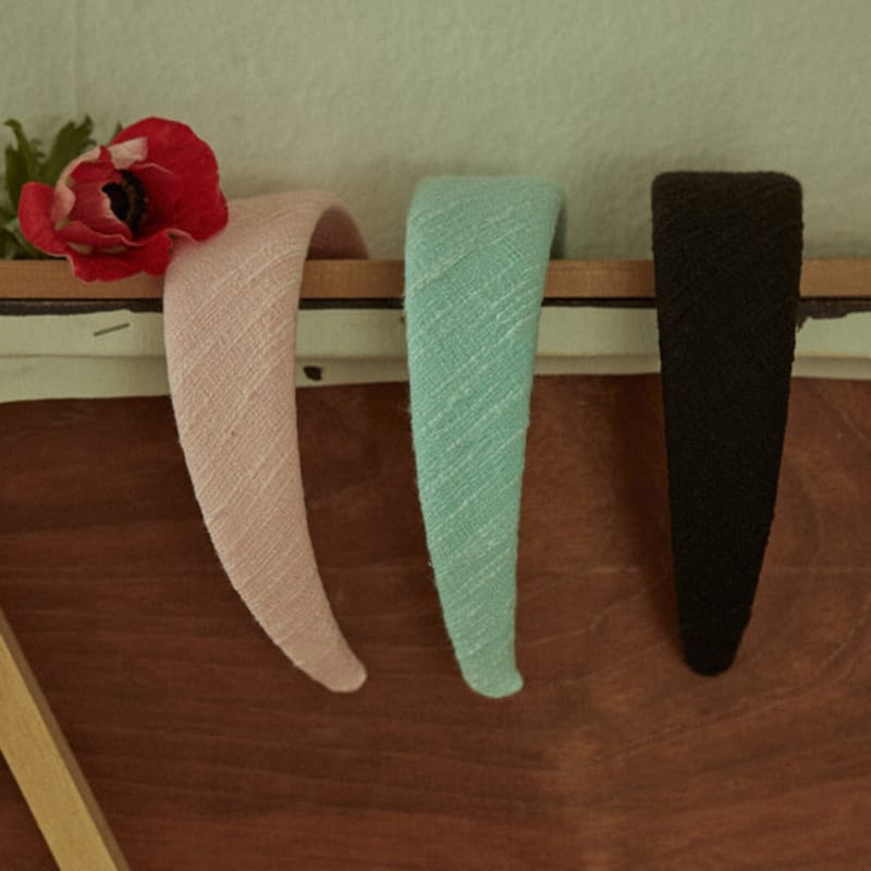 Повязка на голову Elizabeth Moments из чердового твида