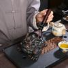 Фиолетовая керамика Ручная работа Жаба Чай Домашнее животное Гостиная Чайный столик Украшения Аксессуары для чайной церемонии
