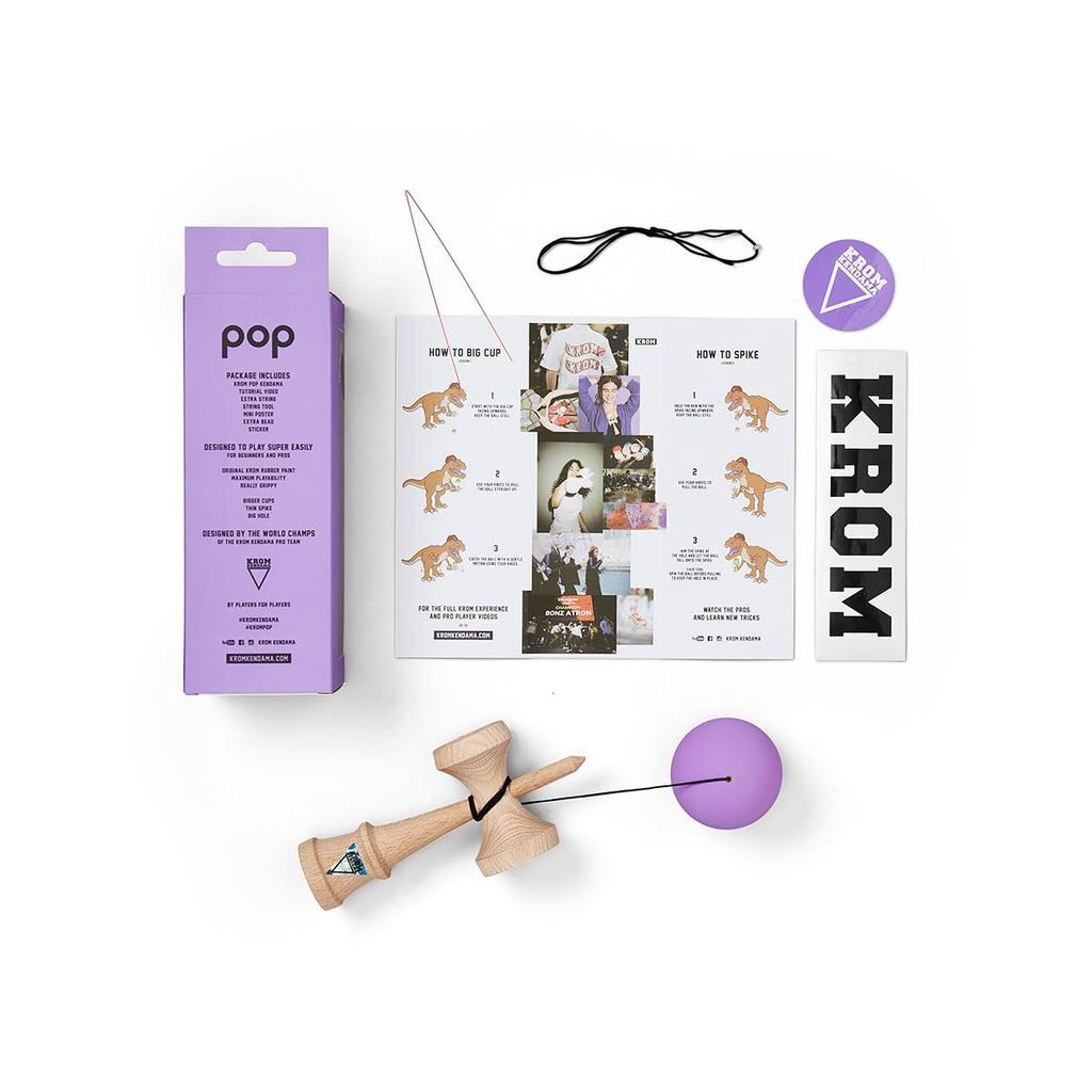KROM Кендама KROM POP 16см Лавандовый