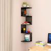 Multi-layer Wall Shelves High Stability Strong Load-bearing Simple Installation Easy To Clean Floating Shelves Corner Bookshelves