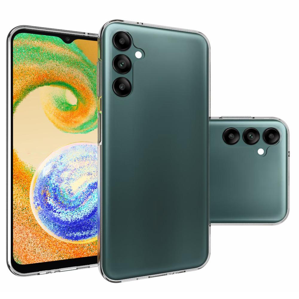 Для Samsung Galaxy A14 4G/A14 5G Прозрачный чехол для телефона с HD-качеством Внутренняя текстура без водяных знаков Пыленепроницаемая ТПУ накладка для мобильного телефона