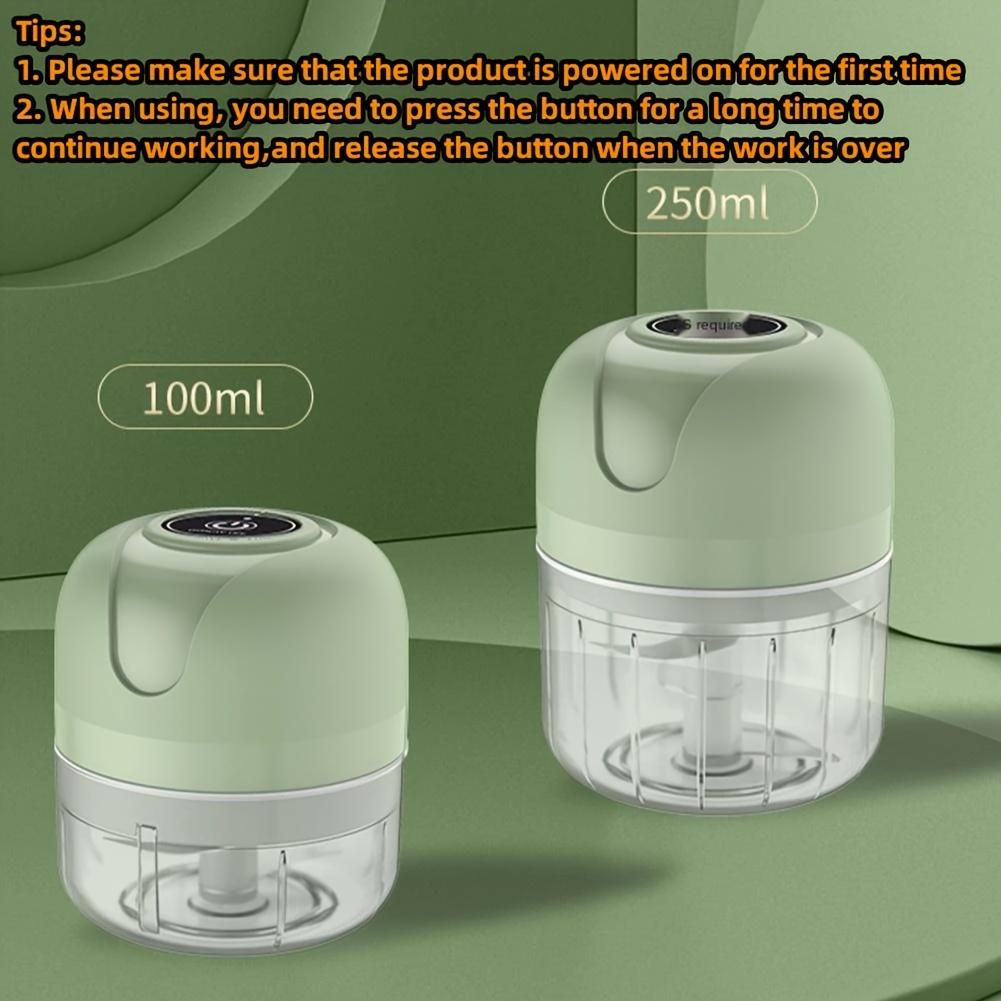 Обновите свою кухню с помощью этого электрического измельчителя чеснока (1 шт.) — овощерезки и кухонного комбайна с зарядкой через USB!