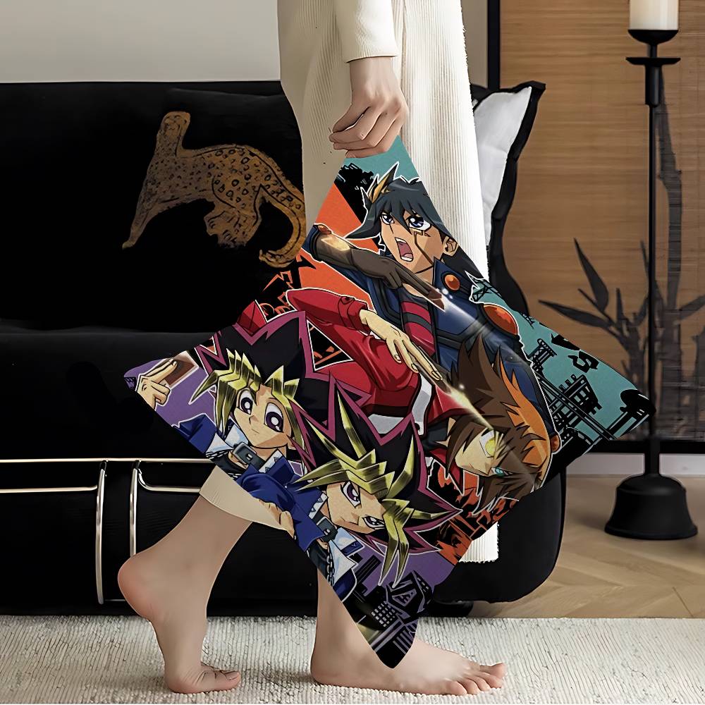 Amine Yu Gi Oh Retro Pillow Cushion Cover Pillowcase Living Room Sofa Home Decor Customized