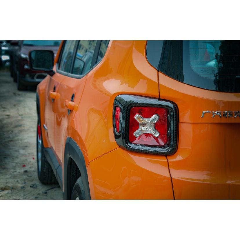 Накладка на задний фонарь автомобиля для Jeep Renegade 2016 2017 2018 2022, украшение на капот, задний фонарь