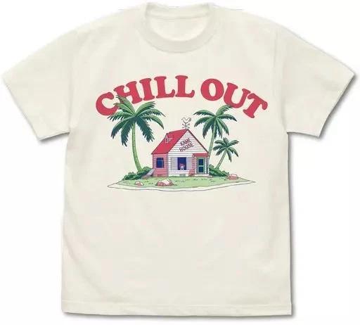 Kame House and Goku T-shirt Vanilla White L Dragon Ball 73x55x22cm (2020)