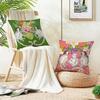Paige Gemmel MonkeyS Cushion Cover Breathable and skinfriendly linen pillowcase square removable and washable cushion